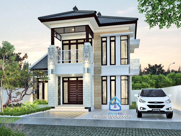 rumah 12 x 20 tropis etnik 768x576 - Artikel Arsitektur
