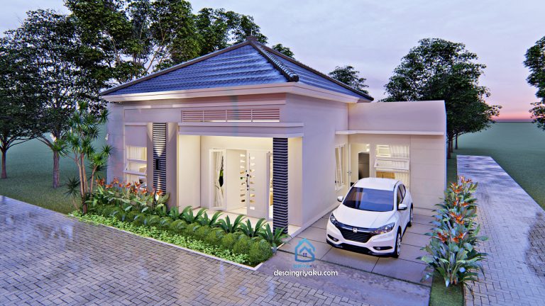 rumah 12 x 8 minimalis di lahan hook 768x432 - Artikel Arsitektur