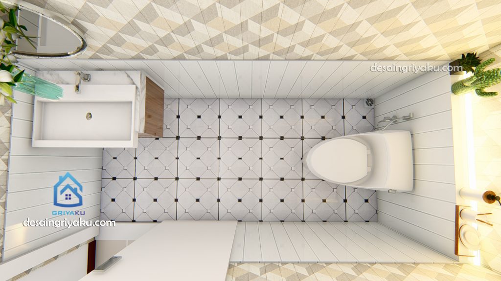 lavatory bawah tangga 2 3 1024x576 - 10 Desain Kamar Mandi Part B
