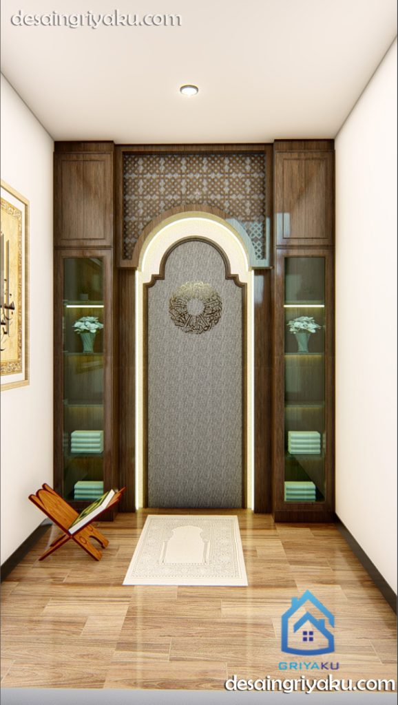 mihrab 8 578x1024 - 10 Desain Mihrab Mushola Rumah