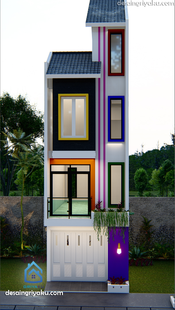 3 lantai minimalis - Ide Desain Rumah 3 Lantai