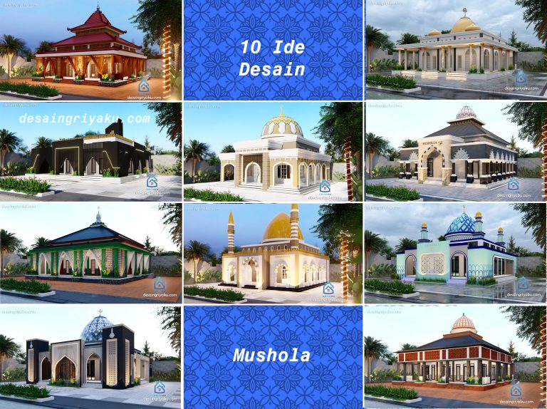 banner 10 ide desain mushola 768x574 - Artikel Arsitektur