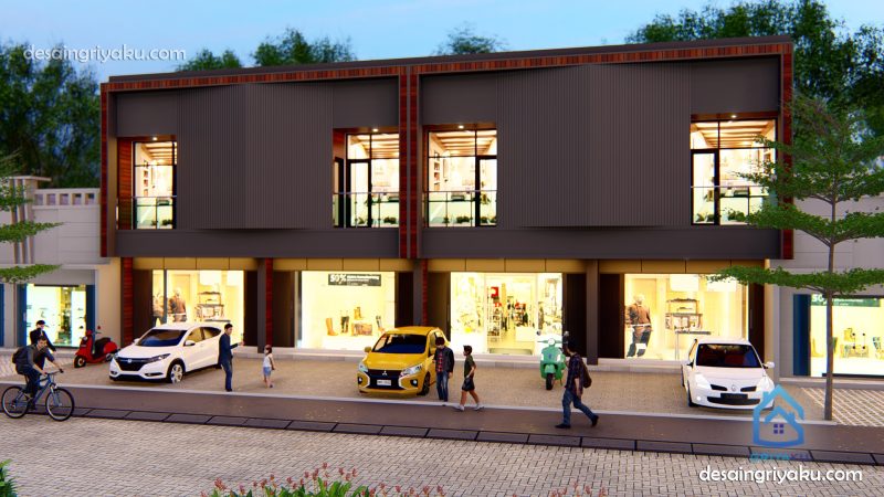 Ide Rooftop Ruko Jasa Desain Rumah | Ide Desain Ruko
