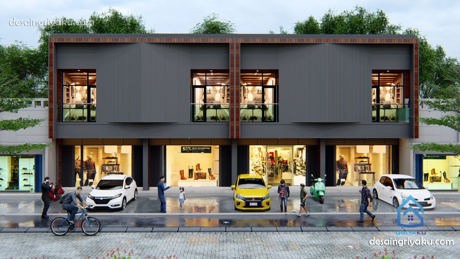 Jasa Desain Rumah | Ide Desain Ruko