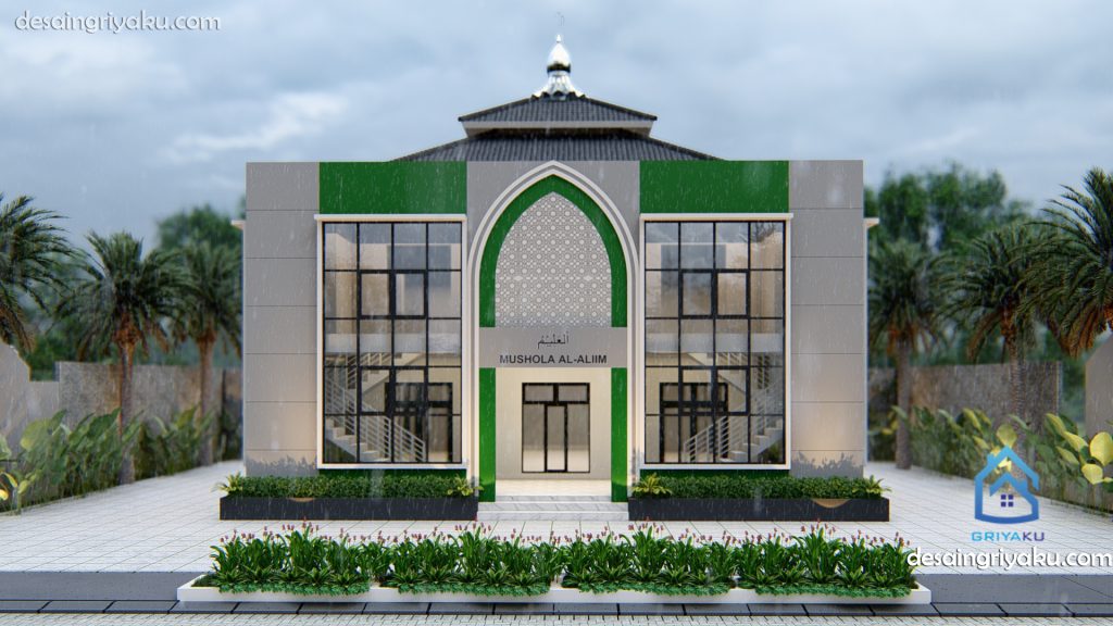 mushola al alim 1024x576 - 10 desain masjid 2 lantai