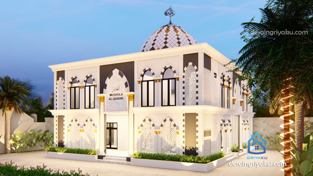 mushola al qaadir 1024x576 - 10 desain masjid 2 lantai