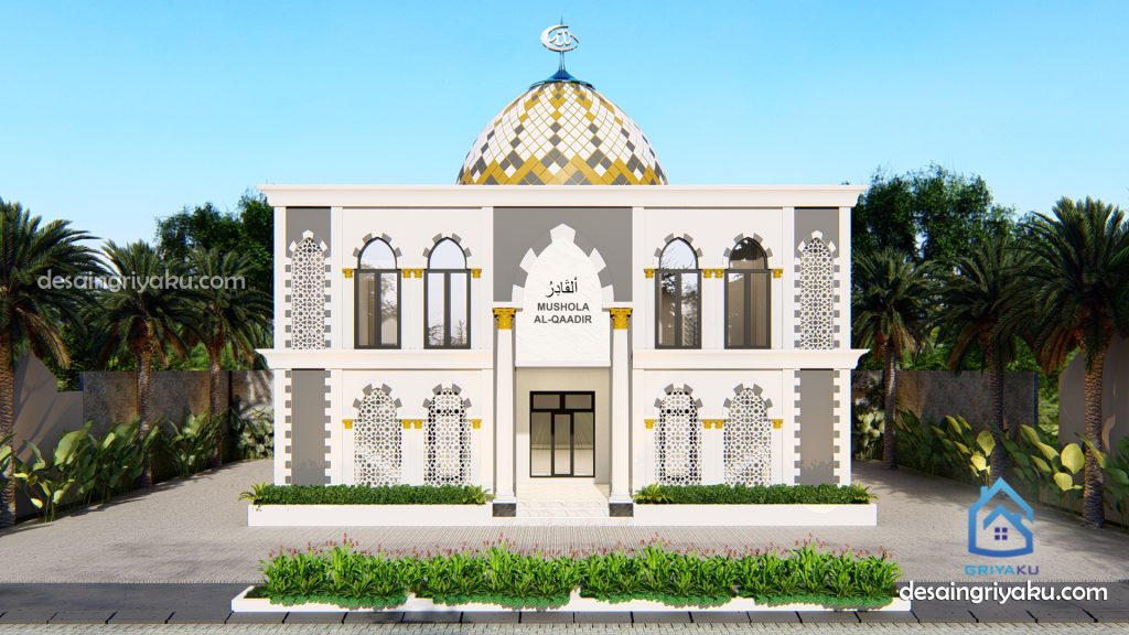 mushola al qaadir v2 1024x576 - 10 desain masjid 2 lantai