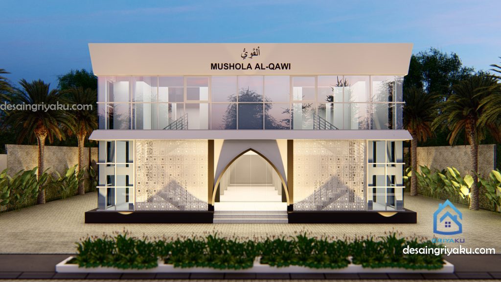 mushola al qawi v2 1024x576 - 10 desain masjid 2 lantai