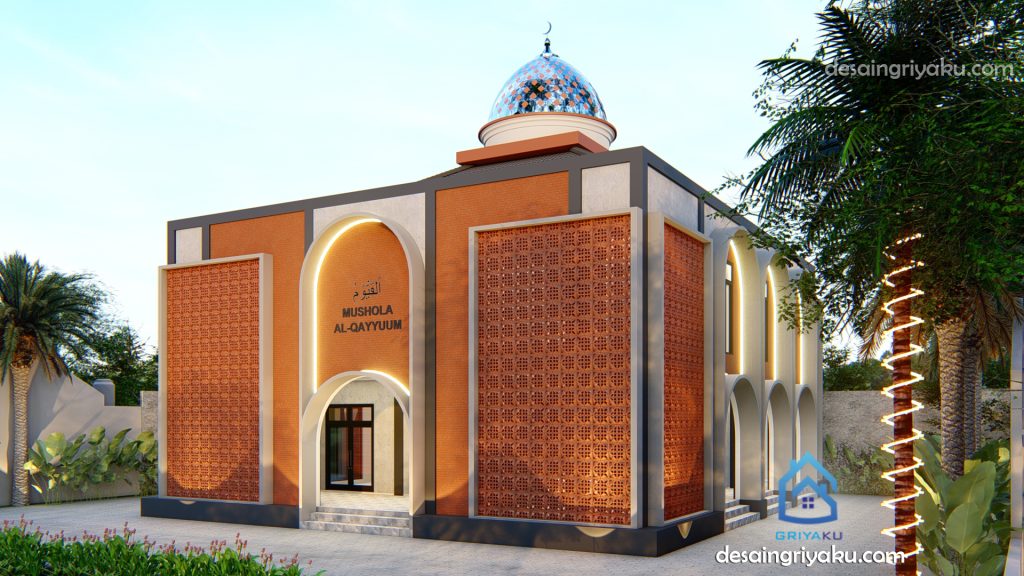 mushola al qayyum v2 1024x576 - 10 desain masjid 2 lantai