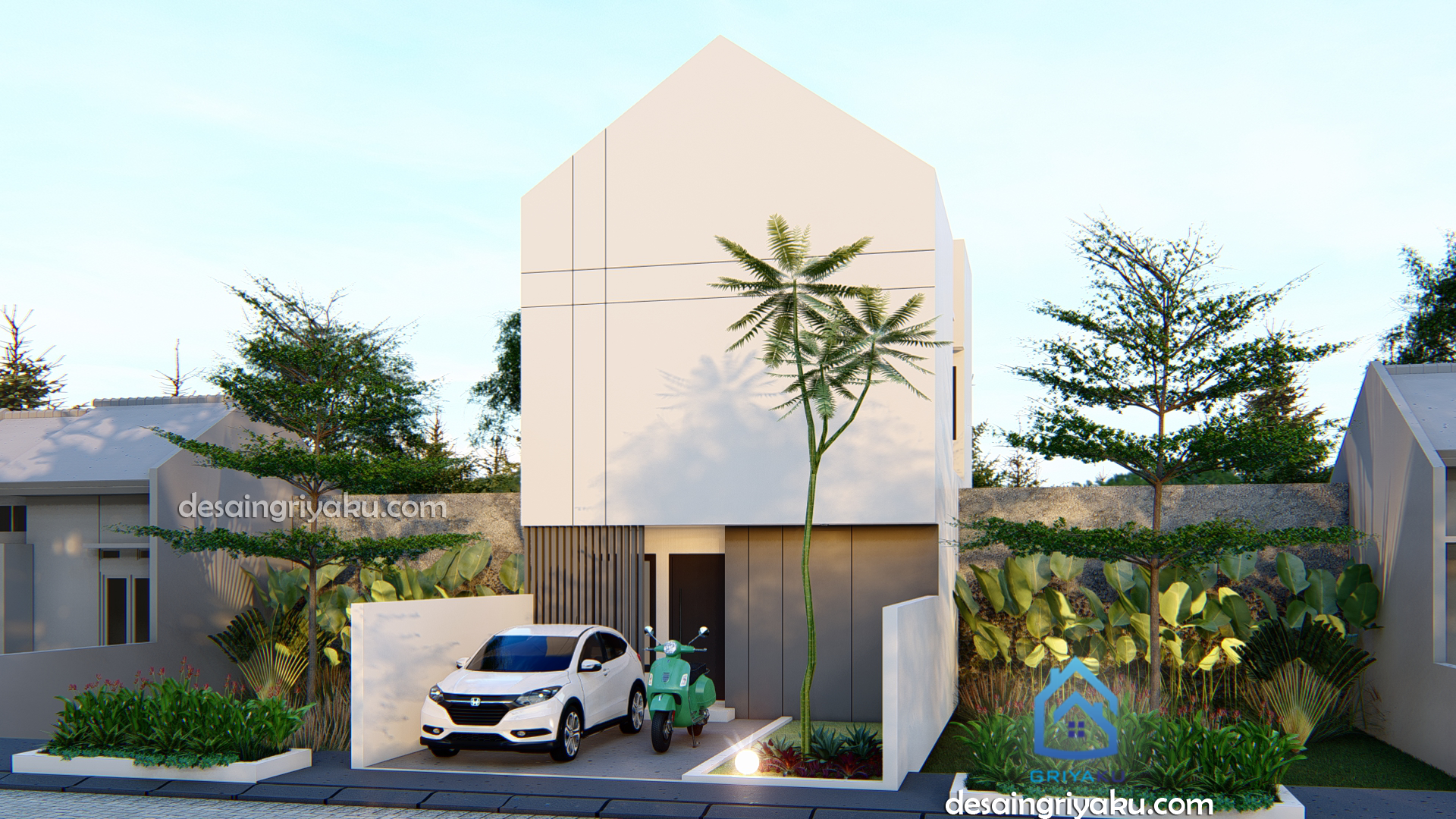 barat timur 02b - Rumah Lebar 6 meter