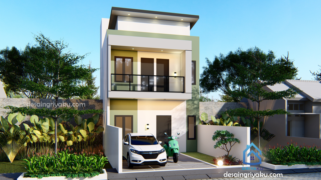 rumah utara selatan 03 1024x576 - Pengaruh Arah Mata Angin terhadap Fasad Bangunan