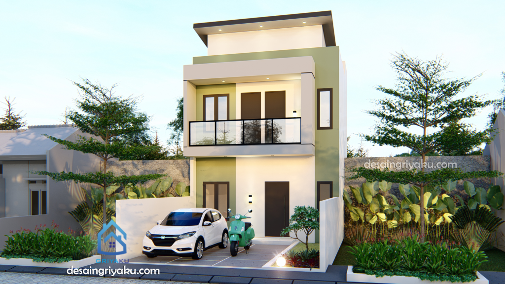 rumah utara selatan 04 1024x576 - Pengaruh Arah Mata Angin terhadap Fasad Bangunan