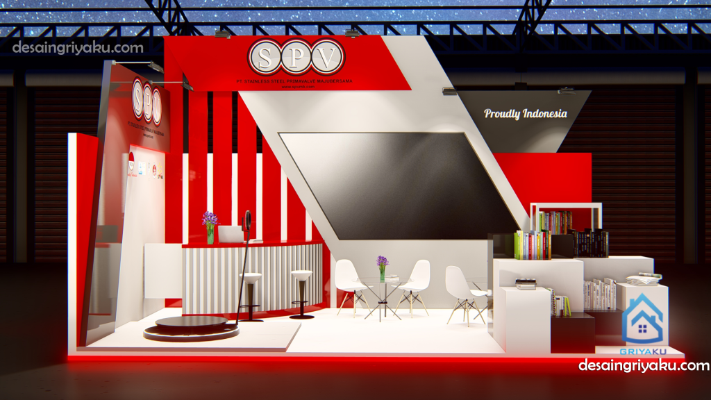booth spv merah 1024x576 - Ide Booth Warna Merah