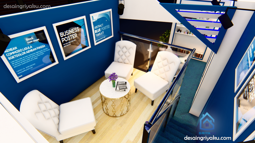 booth biru BES 8 1024x576 - Ide Booth Warna Biru